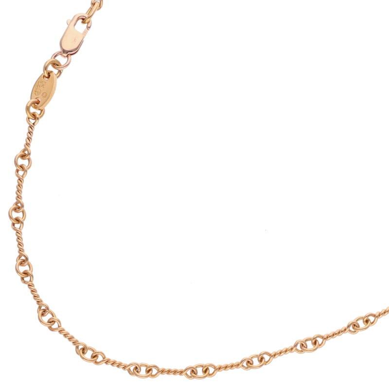 クロムハーツ 22k ツイストチェーン 20インチ Chrome Hearts CHROME HEARTS（クロムハーツ） サイズ:20inch 22K NECKCHAIN T20
