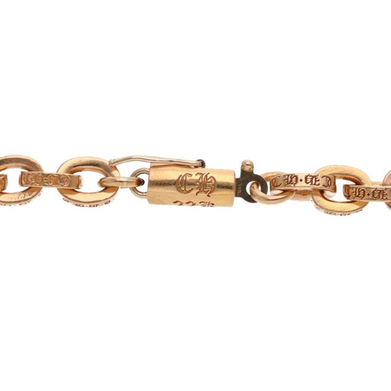 CHROME HEARTS（クロムハーツ） サイズ:20inch 22K PAPER CHAIN 20