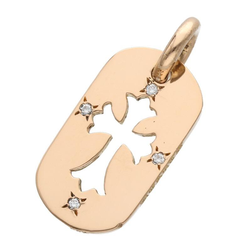 楽天最安値に挑戦 クロムハーツ ネックレストップ Sj02 中古 4ポイントダイヤネックレストップ 22k Small 4dia スモールドッグタグ Dogtag Small 22k クロムハーツ メンズアクセサリー Www Solidarite Numerique Fr