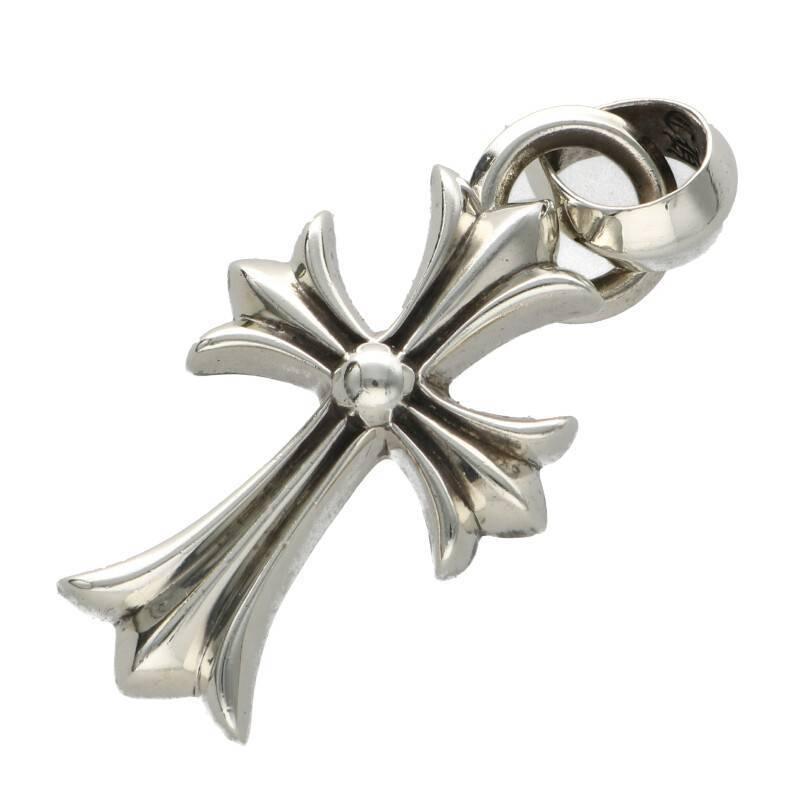 人気の贈り物が Hearts Chrome クロムハーツ ネックレストップ クロムハーツ Ch Sj02 中古 Wベイル シルバーネックレストップ W Bale スモールchクロスベイル Sml Crs メンズアクセサリー Meorboston Org