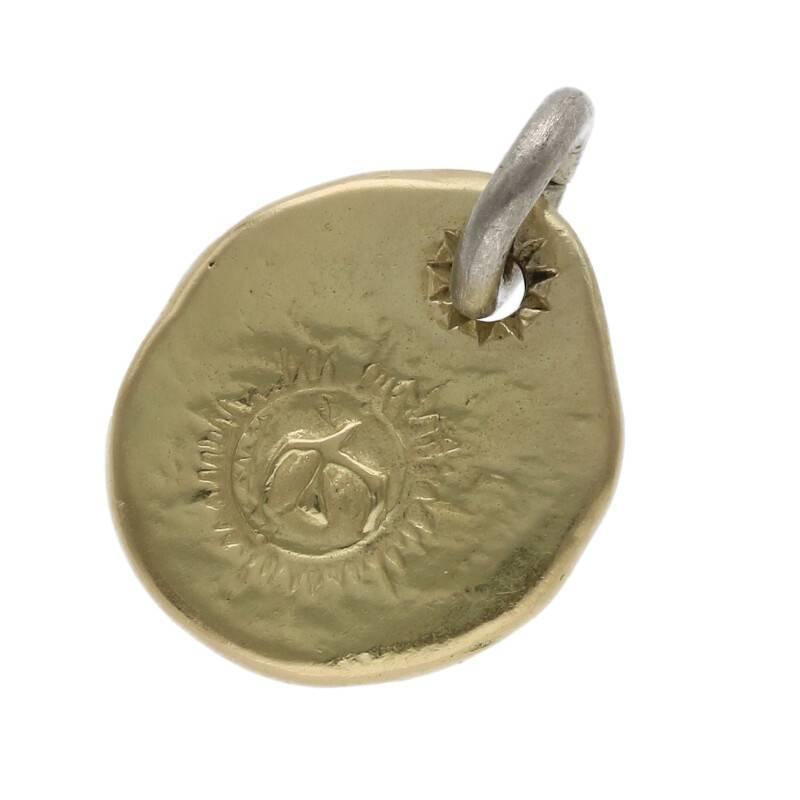 ゴローズ goro's オールド全金太陽メタル 大 サイズ:大 ネックレス