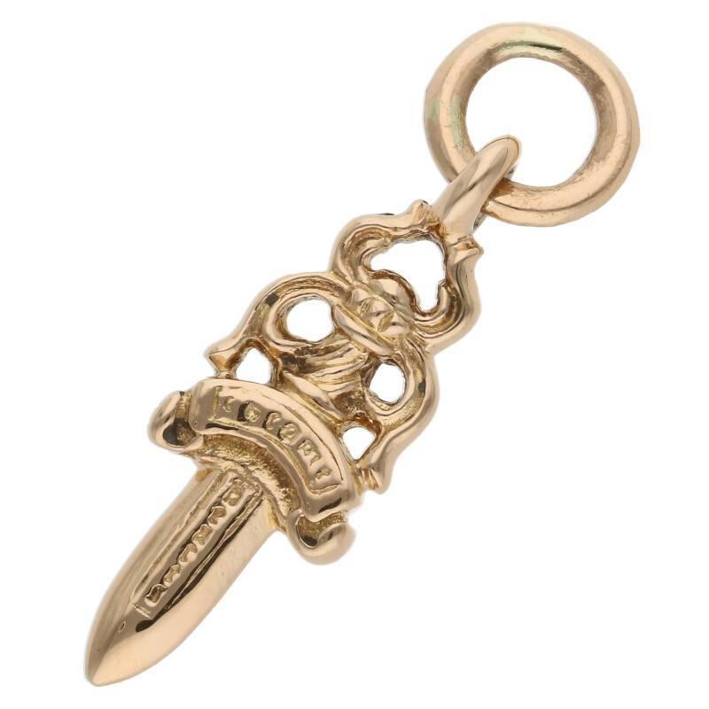 クロムハーツ Chrome Hearts 中古 22K SJ02 ゴールドネックレストップ ...