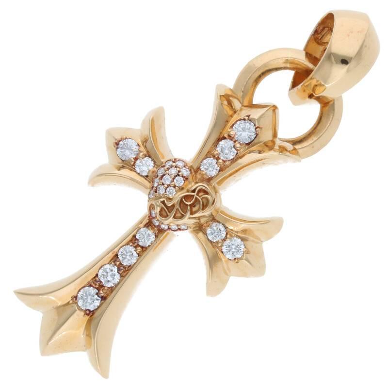 CHROME HEARTS クロムハーツ ネックレストップ 22K スモールCH CHROME HEARTS クロムハーツ ネックレストップ 22K スモールCH