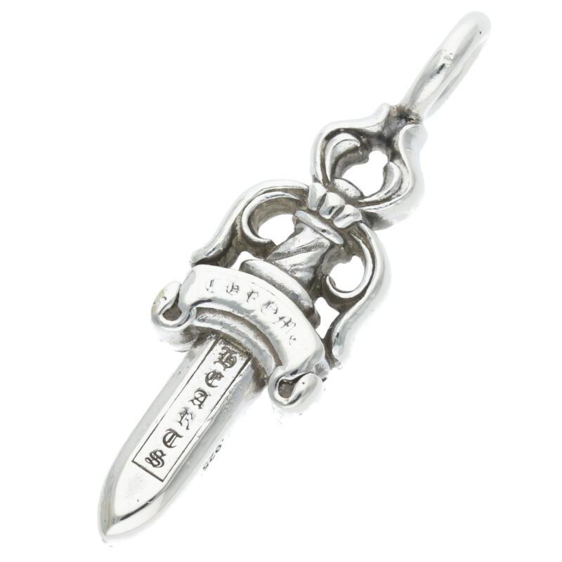 CHROME HEARTS クロムハーツ ネックレストップ ダブルダガー CHROME HEARTS クロムハーツ ネックレストップ ダブルダガー