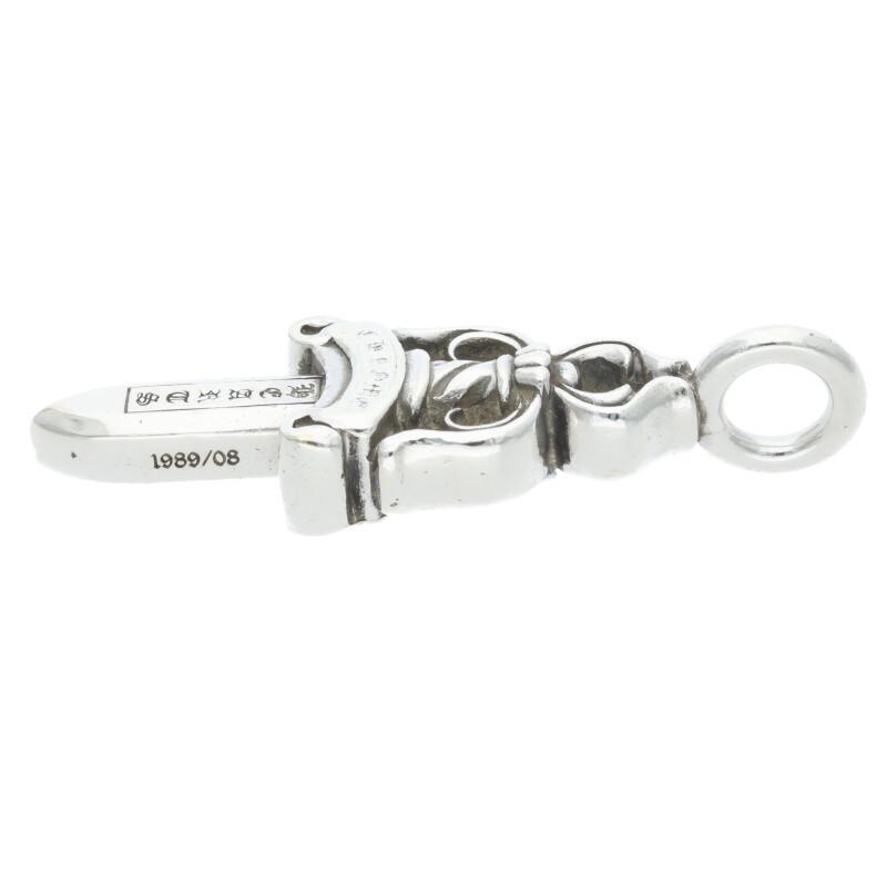 CHROME HEARTS クロムハーツ ネックレストップ ダブルダガー CHROME HEARTS クロムハーツ ネックレストップ ダブルダガー