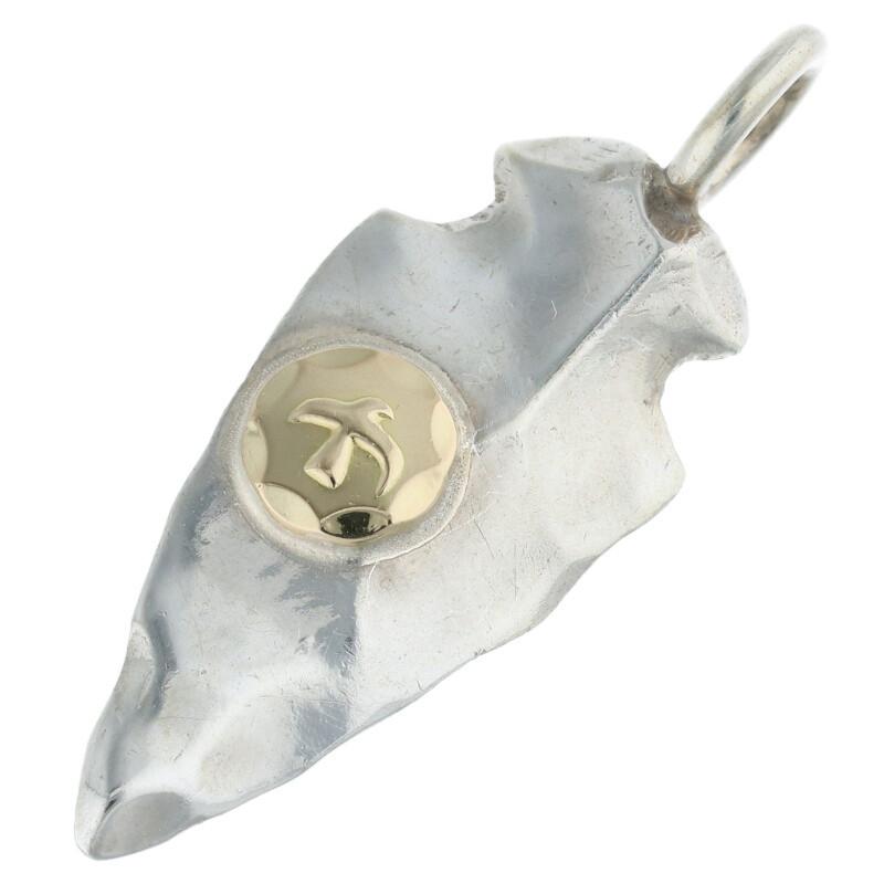 goro's（ゴローズ） ネックレストップ 金メタル付き矢じり 小 サイズ