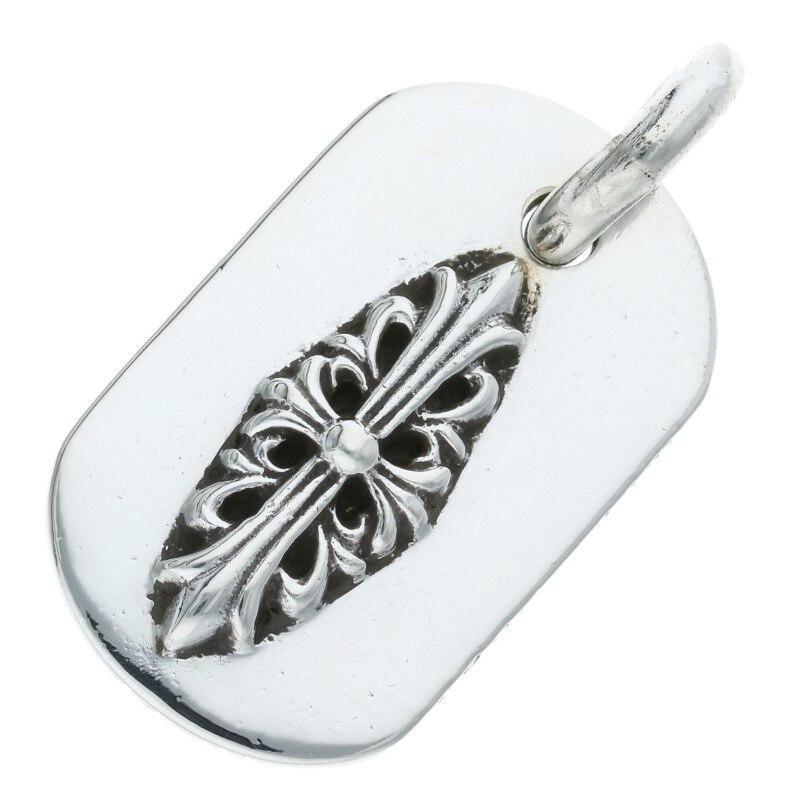 CHROME HEARTS カットアウトクロスダガードッグタグ ラージ CHROME HEARTS カットアウトクロスダガードッグタグ ラージ