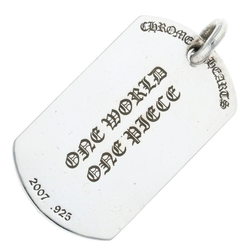 CHROME HEARTS クロムハーツ ネックレストップ D TAG LRG ラージ CHROME HEARTS クロムハーツ ネックレストップ D TAG LRG ラージ