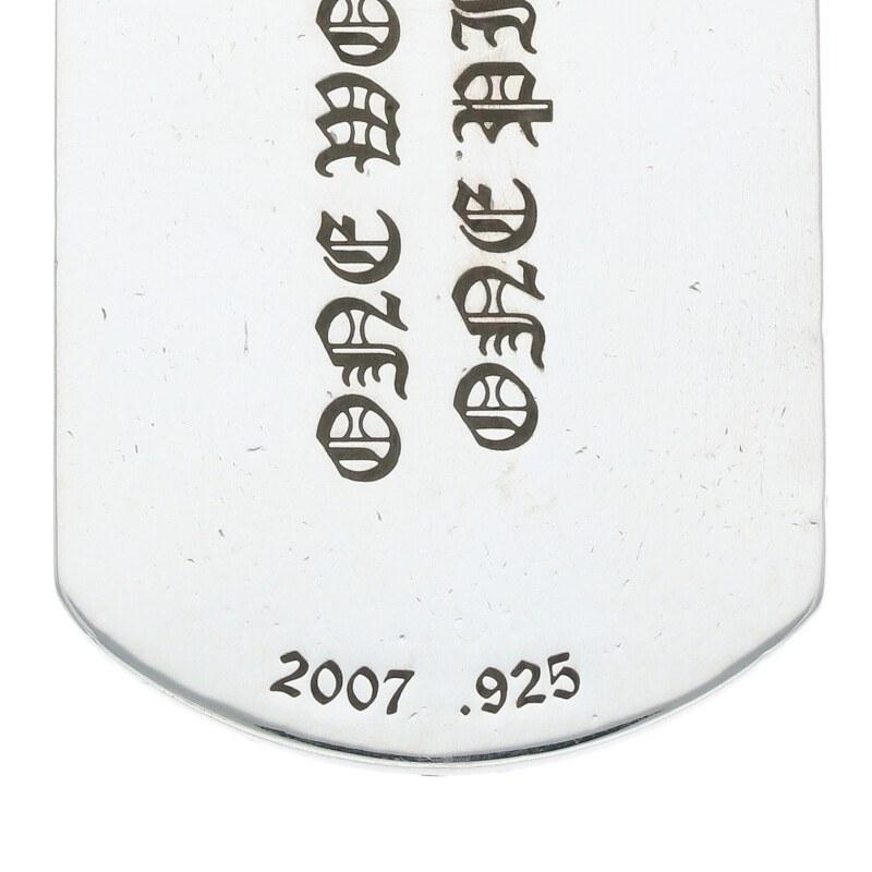 CHROME HEARTS クロムハーツ ネックレストップ D TAG LRG ラージ CHROME HEARTS クロムハーツ ネックレストップ D TAG LRG ラージ