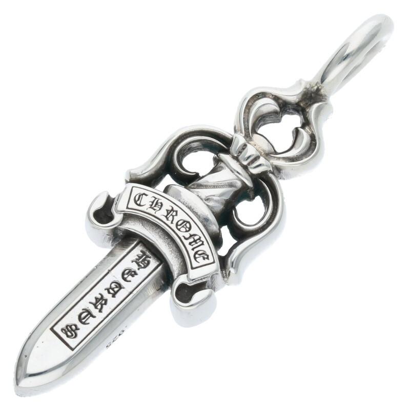 CHROME HEARTS クロムハーツ ネックレストップ DOUBLE DAGGER CHROME HEARTS クロムハーツ ネックレストップ DOUBLE DAGGER