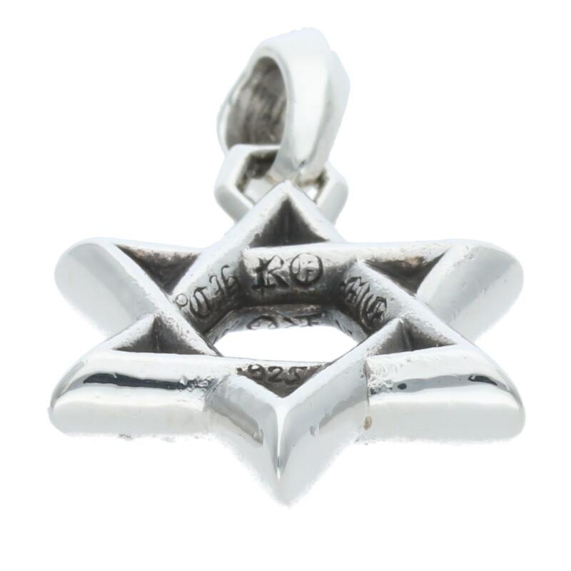CHROME HEARTS クロムハーツ ネックレストップ STAR OF DAVID CHROME HEARTS クロムハーツ ネックレストップ STAR OF DAVID