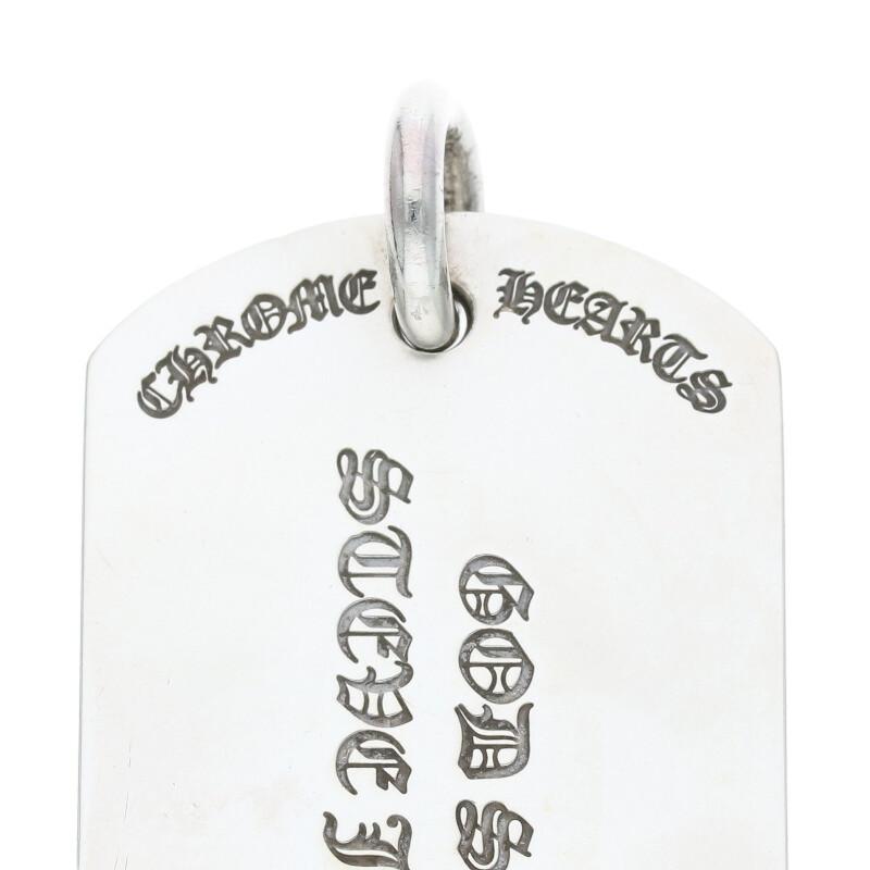 CHROME HEARTS クロムハーツ ネックレストップ D TAG LRG ラージ CHROME HEARTS クロムハーツ ネックレストップ D TAG LRG ラージ