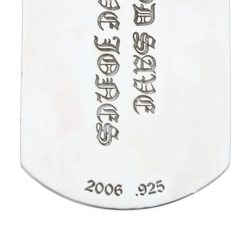 CHROME HEARTS クロムハーツ ネックレストップ D TAG LRG ラージ CHROME HEARTS クロムハーツ ネックレストップ D TAG LRG ラージ