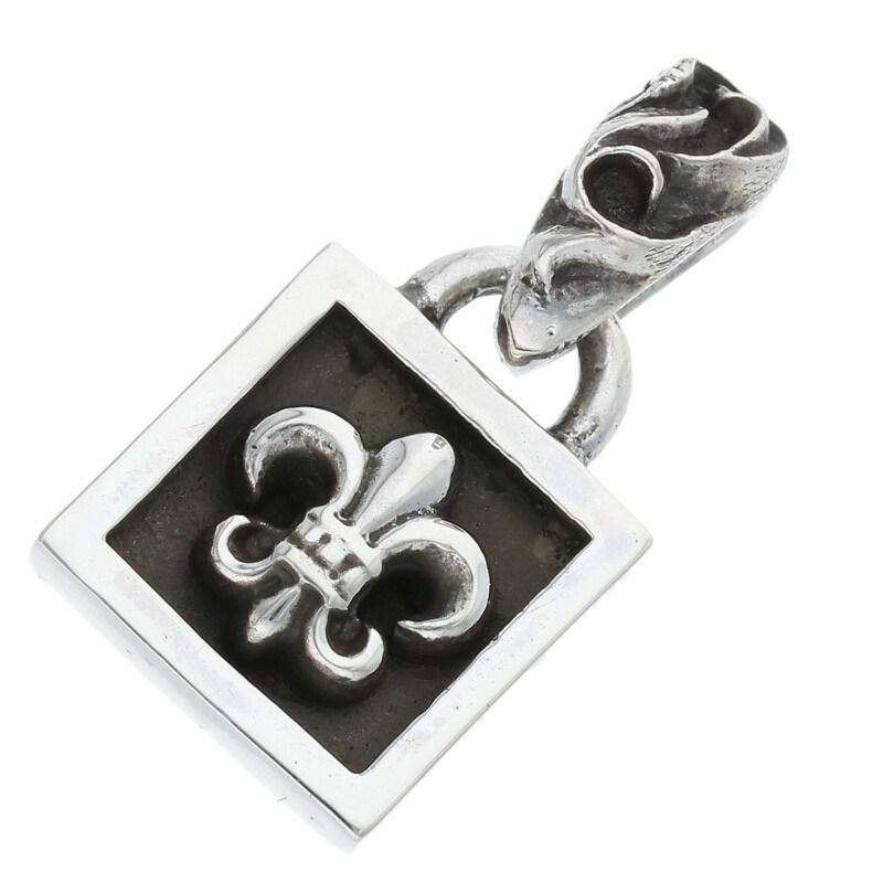 CHROME HEARTS クロムハーツ ネックレストップ FRAMED BS FLUER CHROME HEARTS クロムハーツ ネックレストップ FRAMED BS FLUER