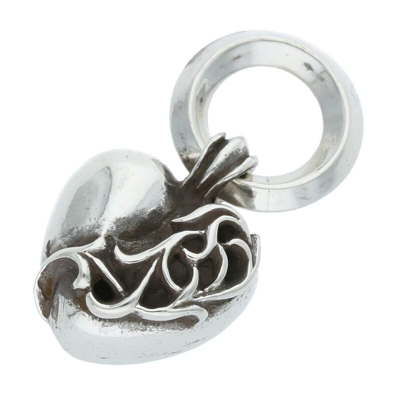 CHROME HEARTS クロムハーツ ネックレストップ HEART PENDANT CHROME HEARTS クロムハーツ ネックレストップ HEART PENDANT