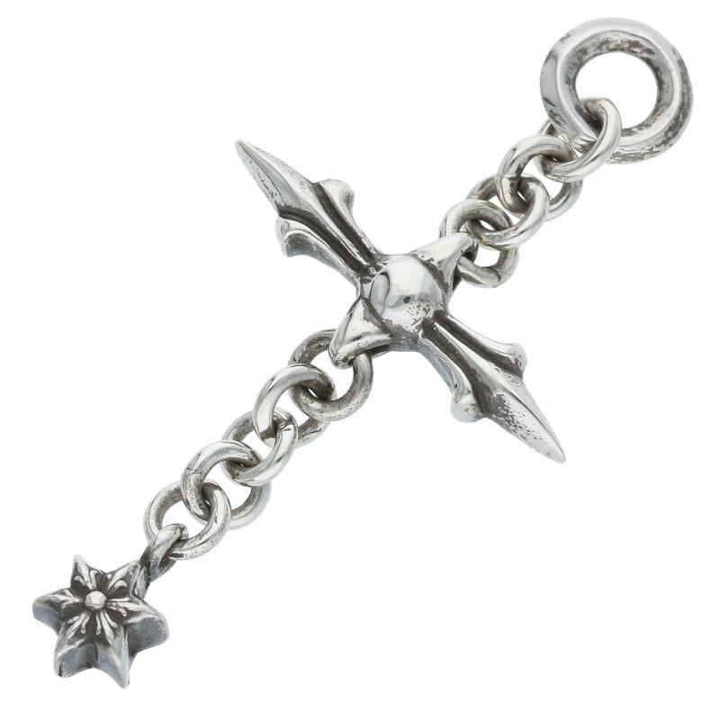 CHROME HEARTS クロムハーツ ネックレストップ ROLY CROSS ローリー  