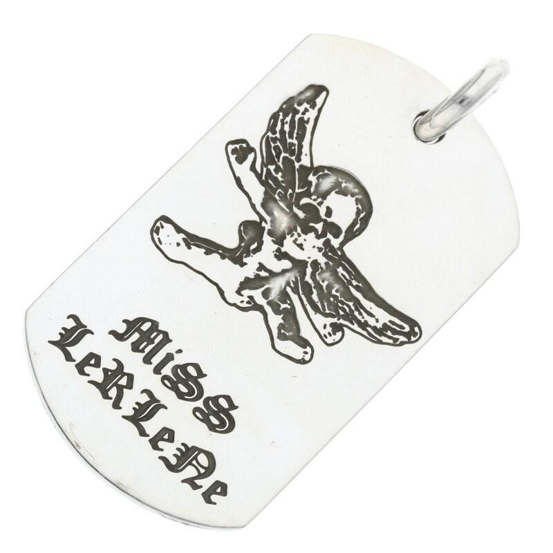 CHROME HEARTS クロムハーツ ネックレストップ D TAG LRG FOTI CHROME HEARTS クロムハーツ ネックレストップ D TAG LRG FOTI