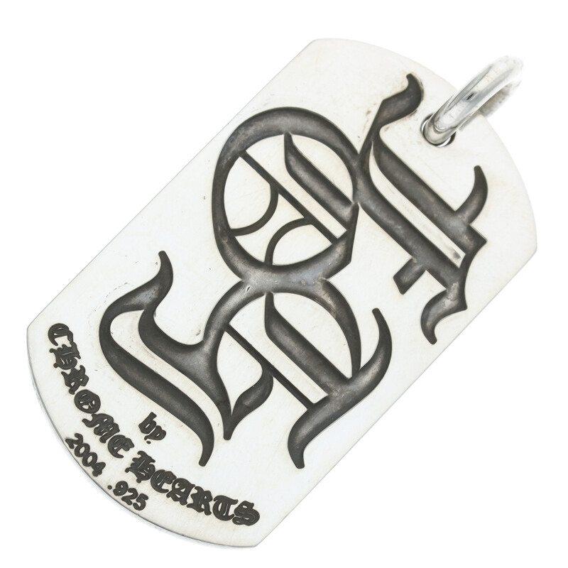 CHROME HEARTS クロムハーツ ネックレストップ D TAG LRG FOTI CHROME HEARTS クロムハーツ ネックレストップ D TAG LRG FOTI