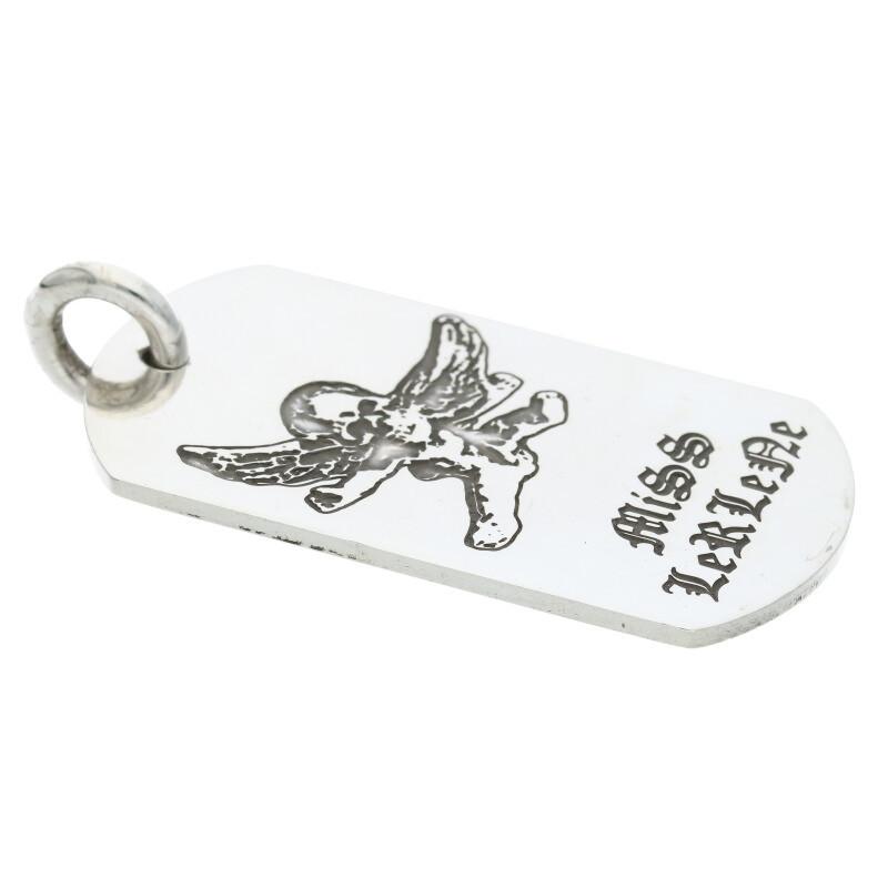 CHROME HEARTS クロムハーツ ネックレストップ D TAG LRG FOTI CHROME HEARTS クロムハーツ ネックレストップ D TAG LRG FOTI