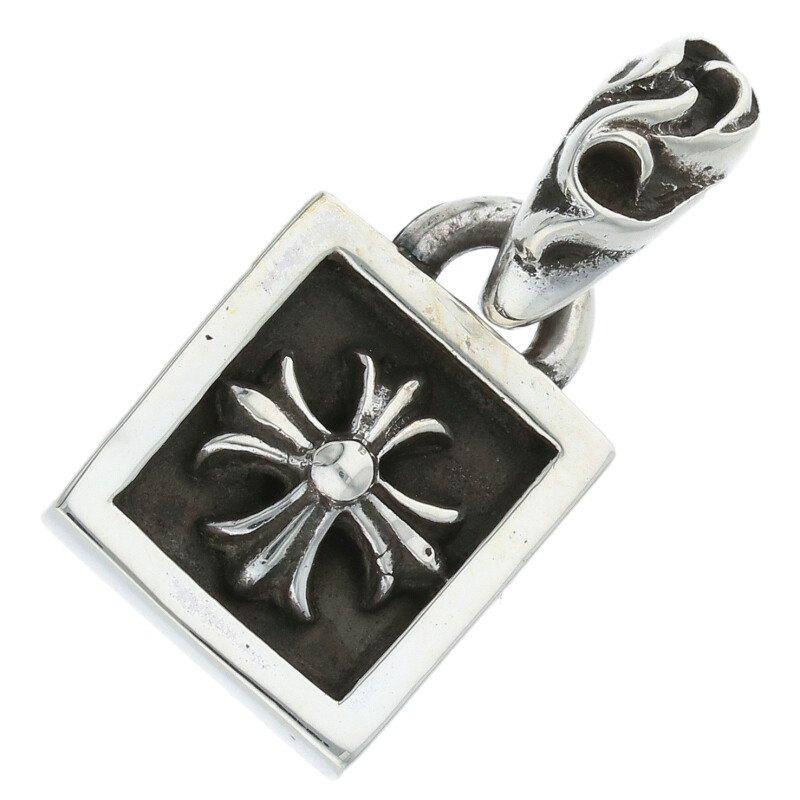 CHROME HEARTS クロムハーツ ネックレストップ FRAMED CH PLUS CHROME HEARTS クロムハーツ ネックレストップ FRAMED CH PLUS