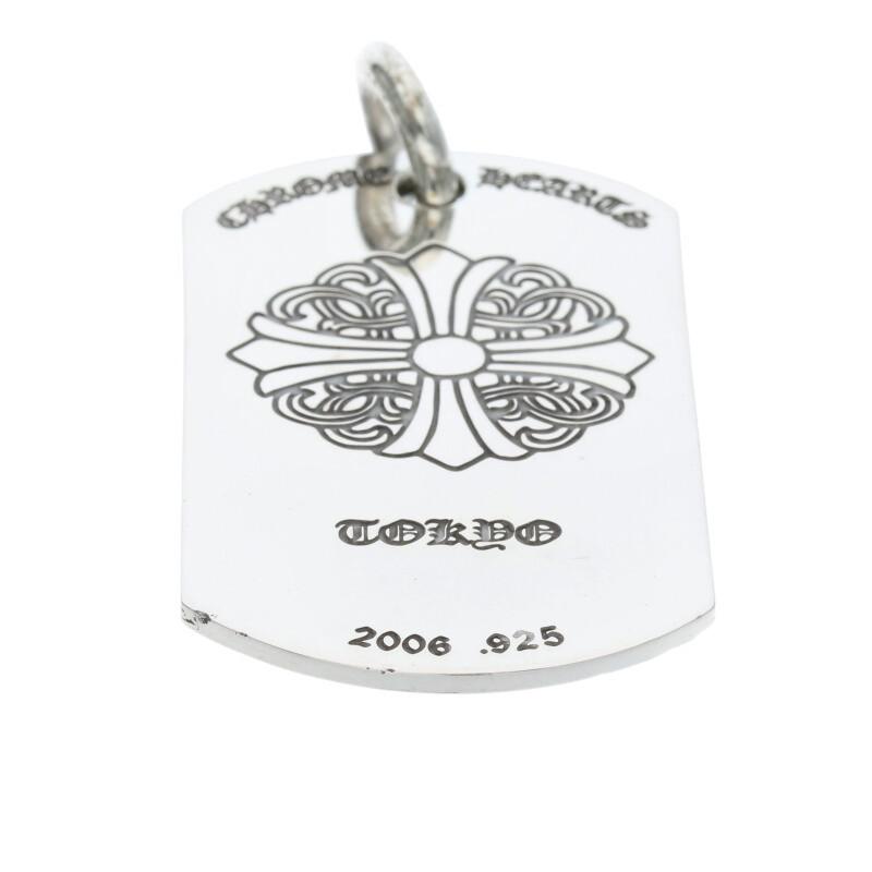 CHROME HEARTS クロムハーツ ネックレストップ D TAG LRG LTD CHROME HEARTS クロムハーツ ネックレストップ D TAG LRG LTD