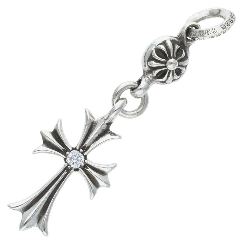 CHROME HEARTS クロムハーツ ネックレストップ 1B TNY CH CRS 1DIA 1  