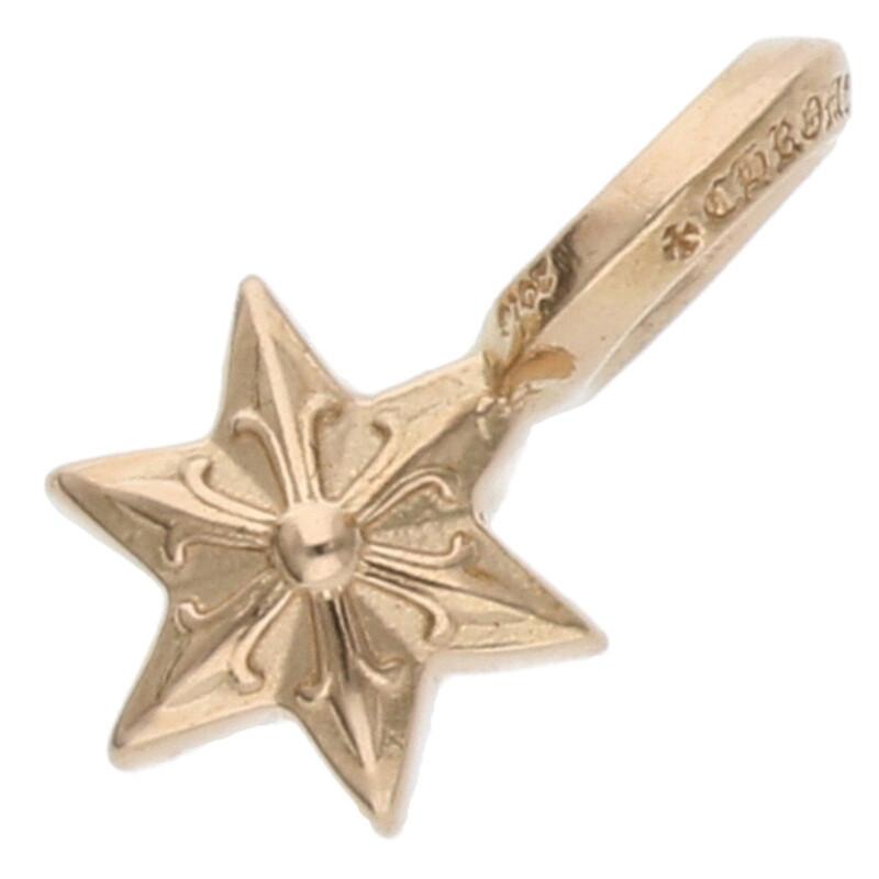 Chrome Hearts 22K STACK STAR V2ゴールドネックレス CHROME HEARTS（クロムハーツ） 22K STACK STAR V2 スタースタック