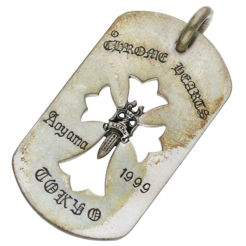 CHROME HEARTS（クロムハーツ） ネックレストップ D TAG LRG LTD