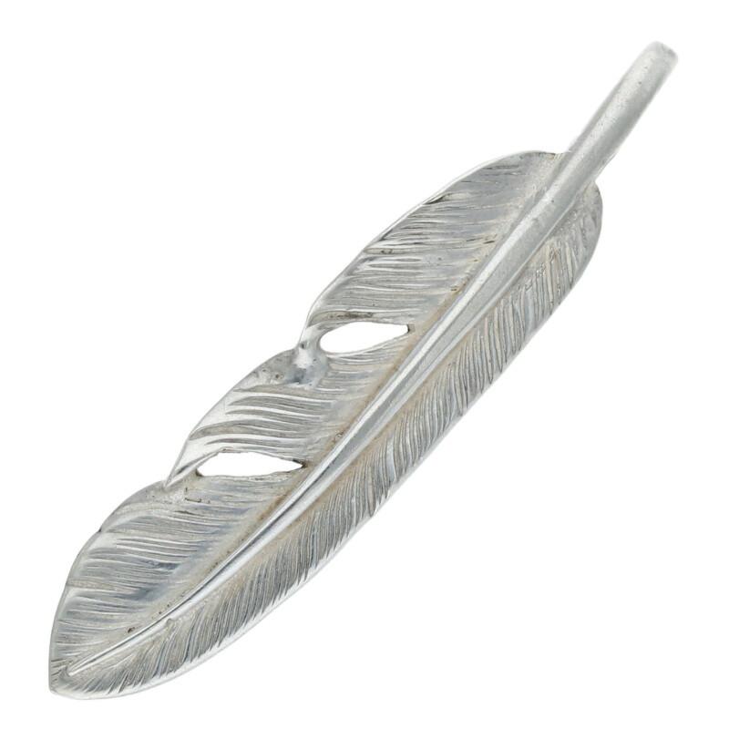 goro's ゴローズ サイズ:小 SVフェザー 小 右向き ネックレストップ