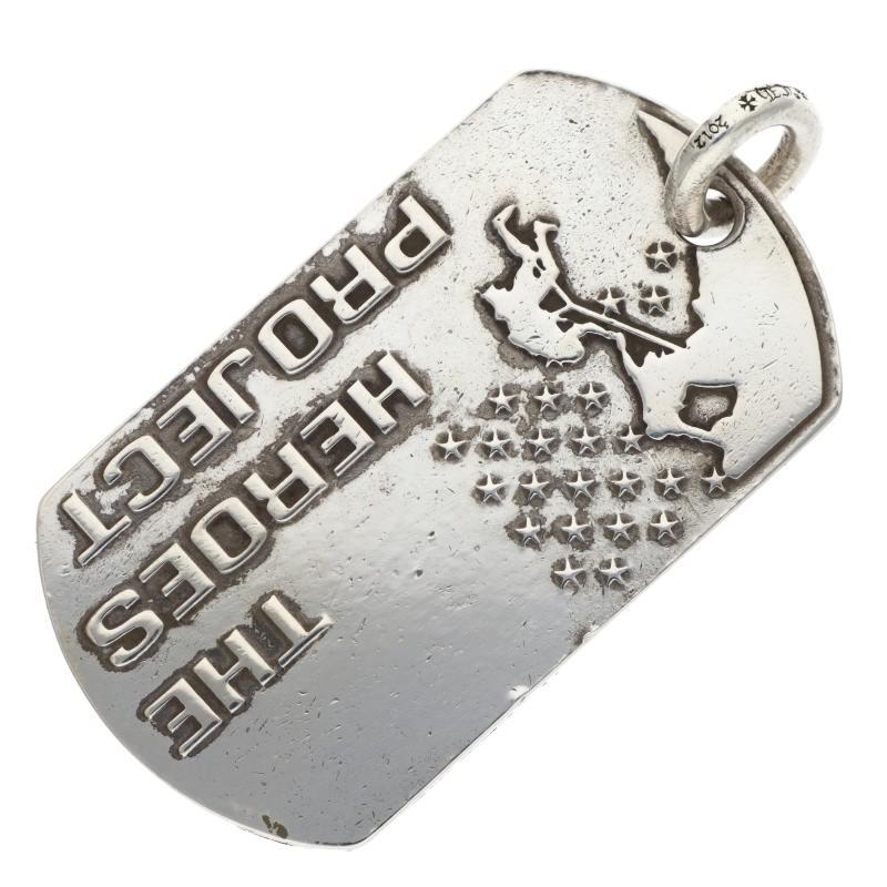 CHROME HEARTS（クロムハーツ） ネックレストップ D TAG LRG HEROES