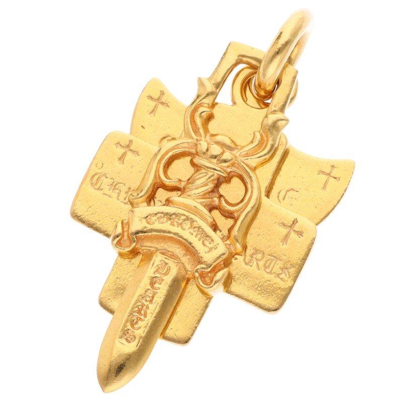 CHROME HEARTS（クロムハーツ） ネックレストップ 22K 3TRINKETS 22K