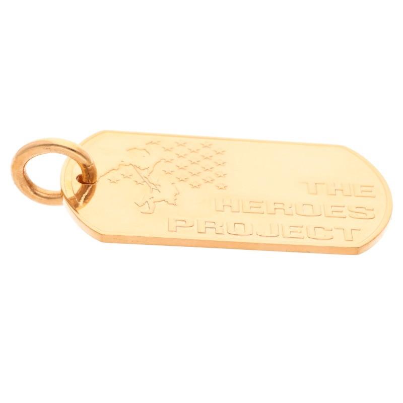 CHROME HEARTS（クロムハーツ） 22K LARGE DOGTAG ラージドッグタグ