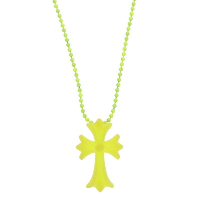 CHROME HEARTS（クロムハーツ） ネックレス FNO RUBBER CH CRS SML