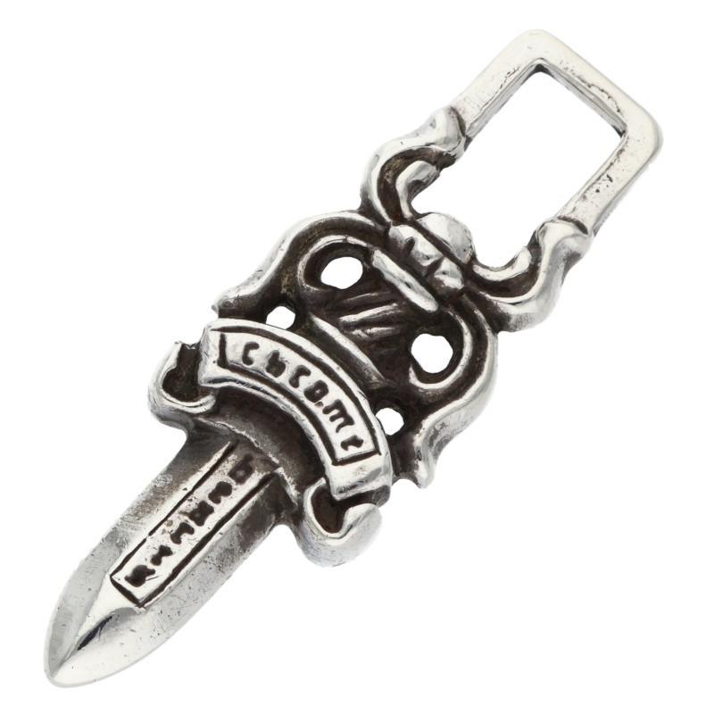 クロムハーツ #5 ダガー ジップ チャーム CHROME HEARTS クロムハーツ #5DAGGER ZIP1 #5ダガーチャーム シルバー