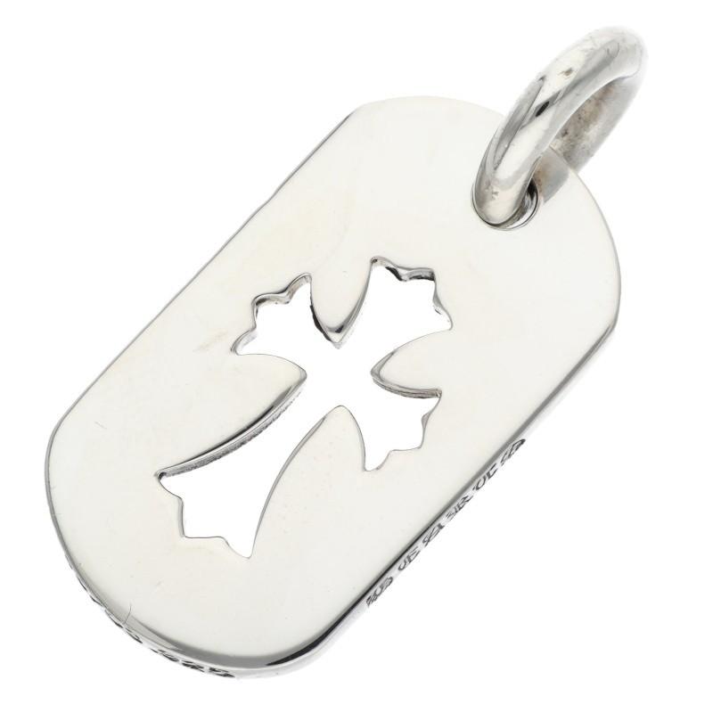CHROME HEARTS クロムハーツ ネックレストップ D TAG SML CO CRS