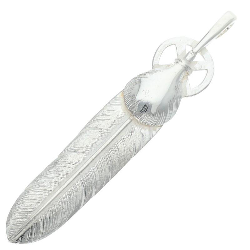 goro's ゴローズ サイズ:大 SVハートホイールフェザー 大 ネックレス