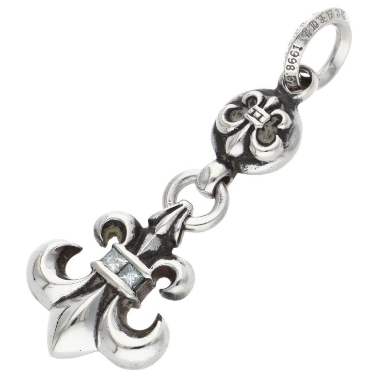 クロムハーツ　1ボールBSフレアチャーム ネックレストップ CHROME HEARTS（クロムハーツ） ネックレストップ 1ボールBSフレア