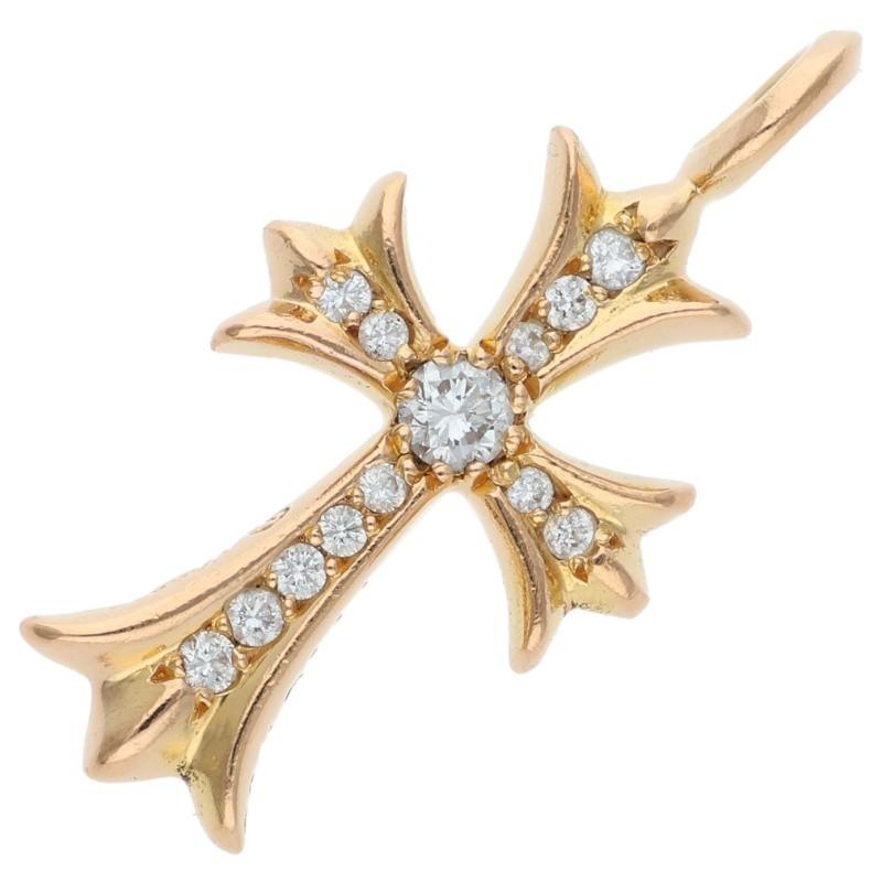 CHROME HEARTS（クロムハーツ） 22K TNY CRSF P DMND タイニーファット