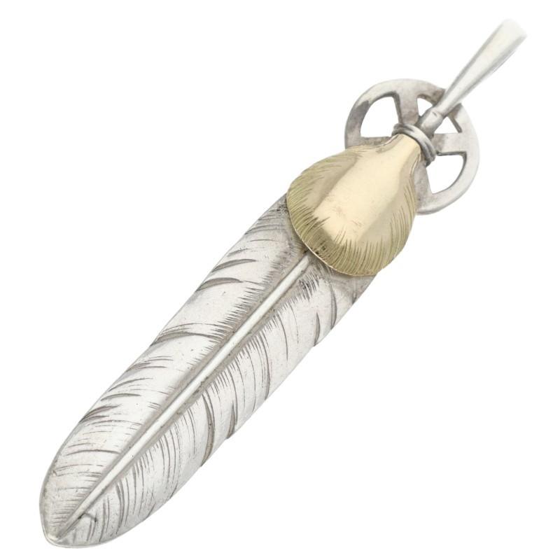 goro's（ゴローズ） サイズ:大 ハートホイールフェザー 大 ネックレス