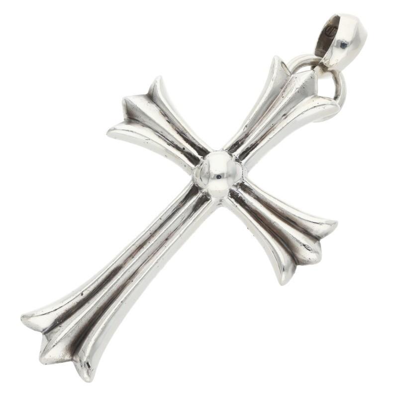 【BRING明細有】クロムハーツ ラージCHクロス with ベイル CHROME HEARTS（クロムハーツ） CH CRS LG W BALE ラージCHクロス W