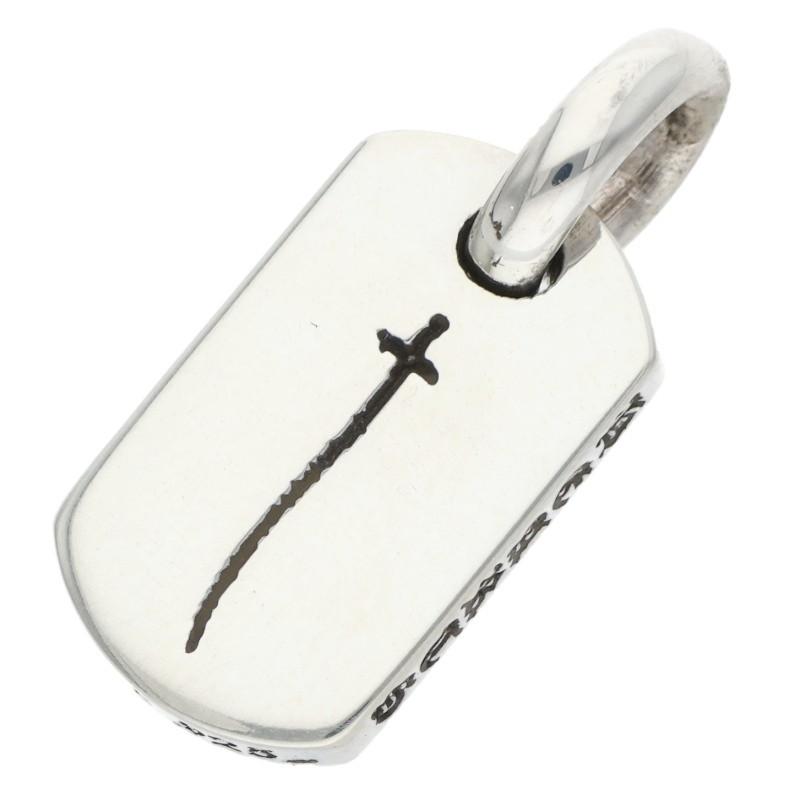 クロムハーツ DT TNY RS CRS タイニードッグタグRSクロス 限定本物 CHROME HEARTS（クロムハーツ） D T TNY RS CRS タイニードッグタグRS