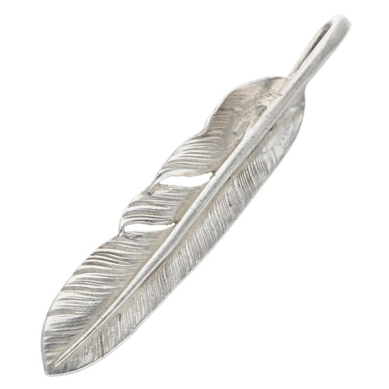 goro's（ゴローズ） サイズ:大 SVフェザー 大 右向き ネックレストップ