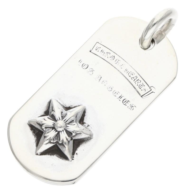 CHROME HEARTS（クロムハーツ） RAISED STAR DOGTAG レイズドスター