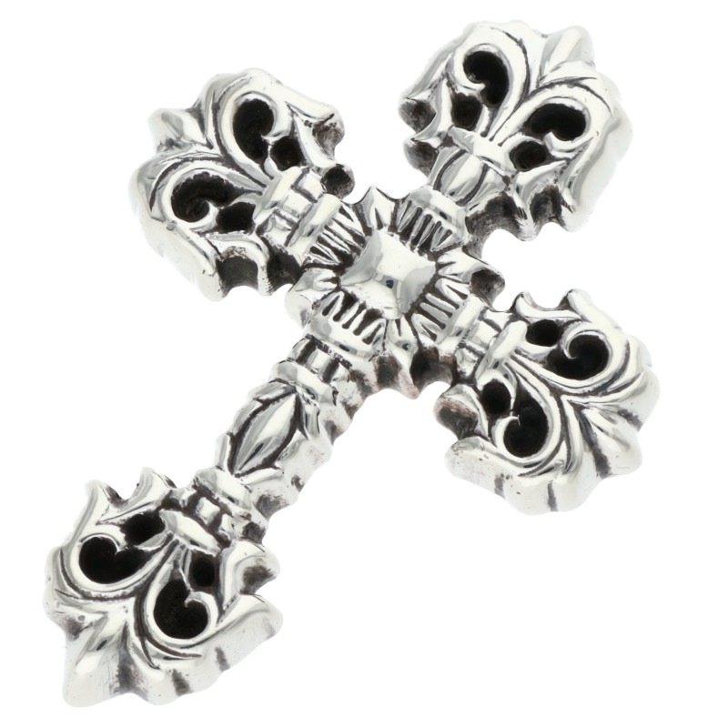 CHROME HEARTS（クロムハーツ） ネックレストップ FILIG CROSS-XSM