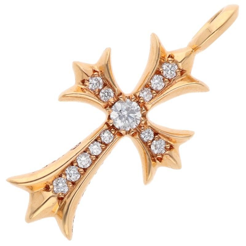 CHROME HEARTS（クロムハーツ） ネックレストップ 22K TNY CRSF P DMND
