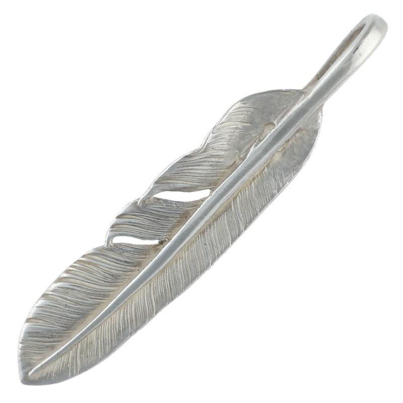 goro's（ゴローズ） サイズ:大 SVフェザー 大 右向き ネックレストップ