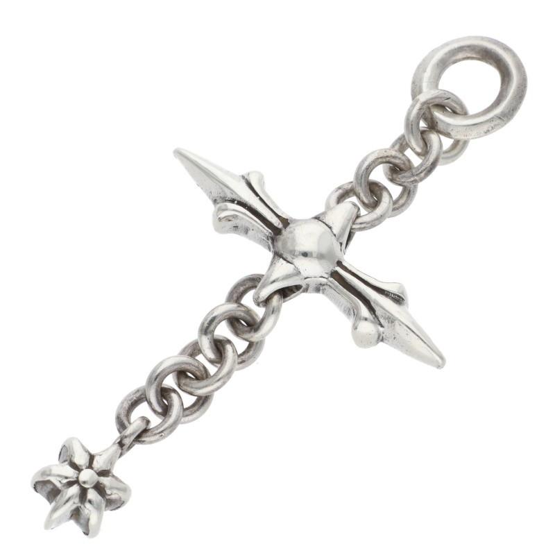 R*o様 クロムハーツ　シルバーネックレス CHROME HEARTS（クロムハーツ） ネックレストップ ROLY CROSS ローリー