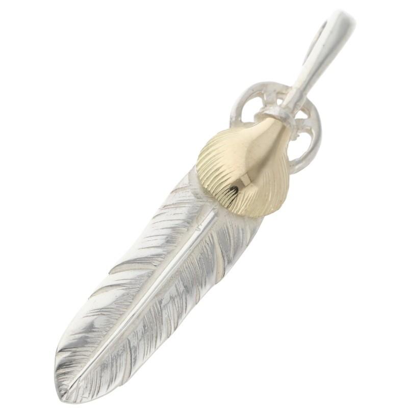 goro's（ゴローズ） サイズ:小 ハートホイールフェザー 小 ネックレス