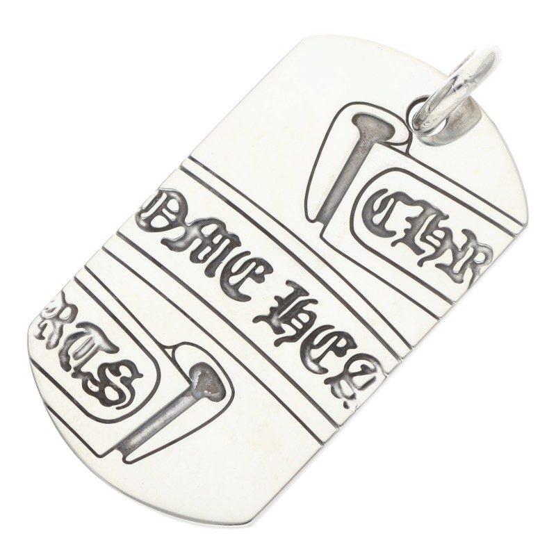 CHROME HEARTS（クロムハーツ） ネックレストップ D TAG LRG LTD