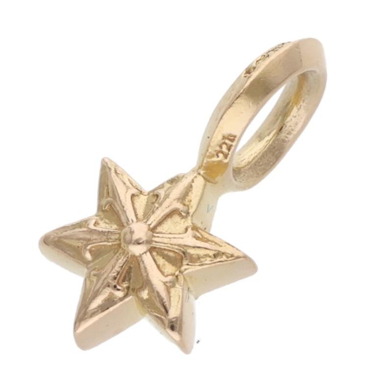 Chrome Hearts 22K STACK STAR V2ゴールドネックレス CHROME HEARTS（クロムハーツ） ネックレストップ 22K STACK STAR V2